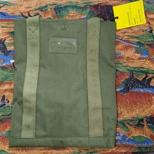 Two Blind Brothers Everything Tote Bag Green New